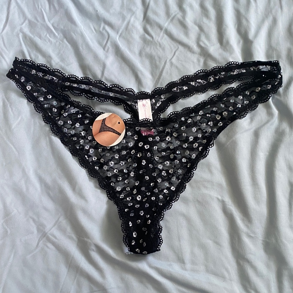 No Boundaries Black Lace Panties size Xxxl(21)